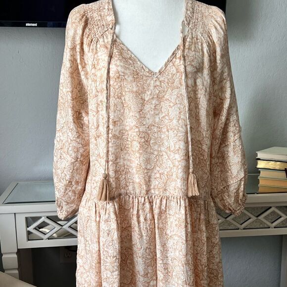 Magaschoni Linen peasant dress - Picture 5 of 9